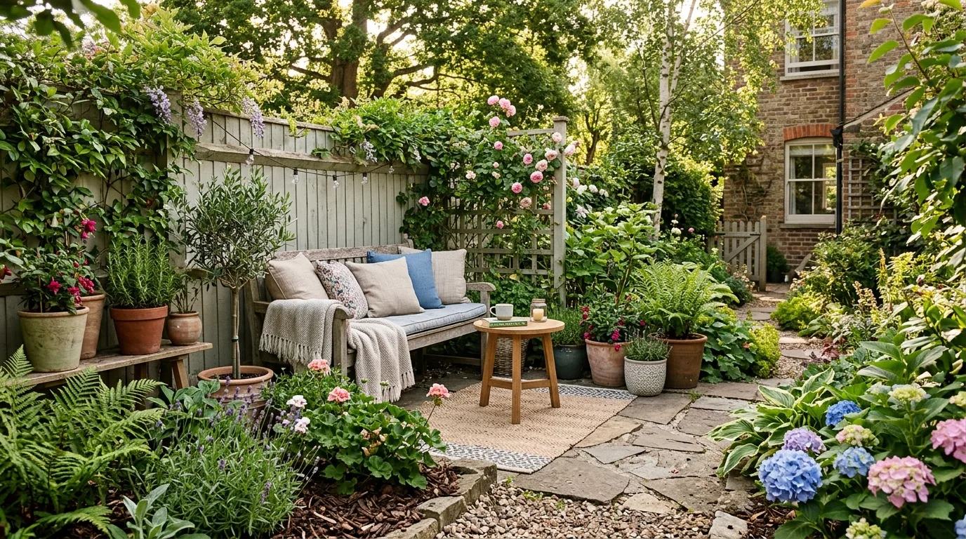 Simple Seating Zone in the Yard